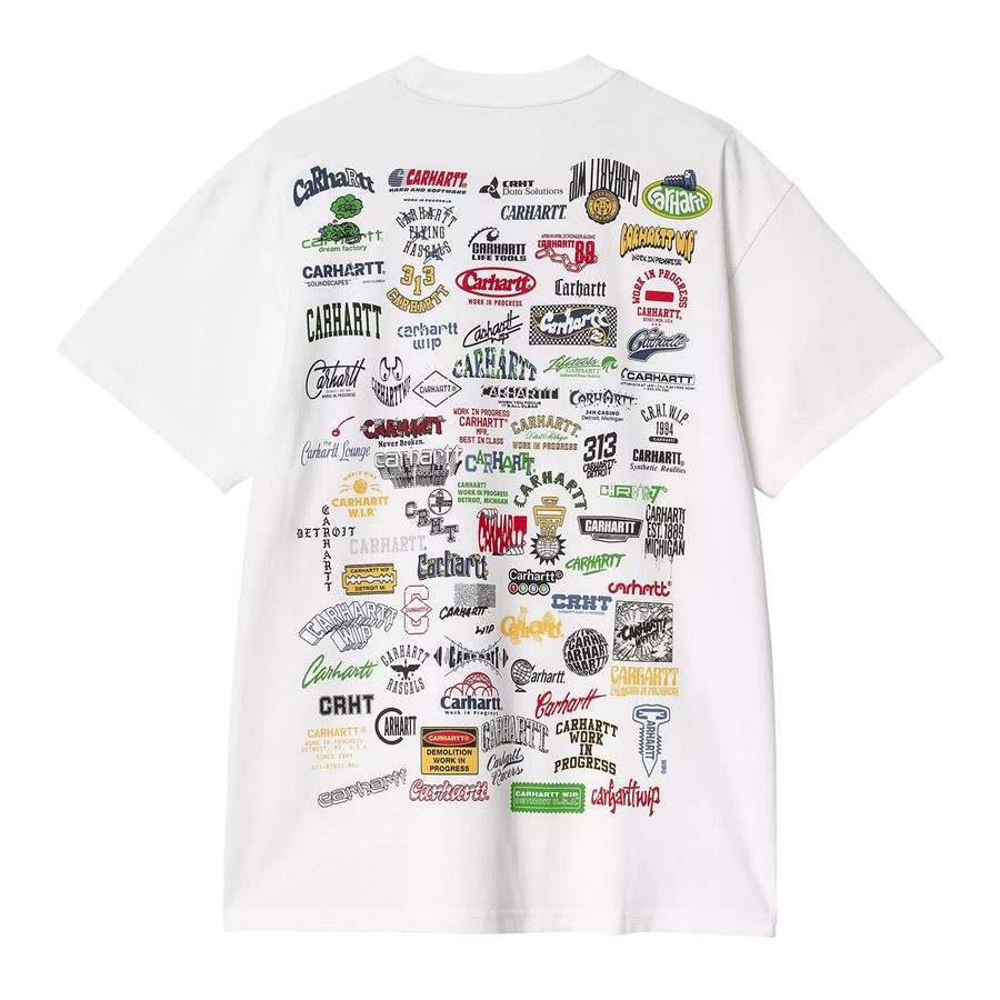S/S Logo T-Shirt da uomo Carhartt WIP | I03464302XX